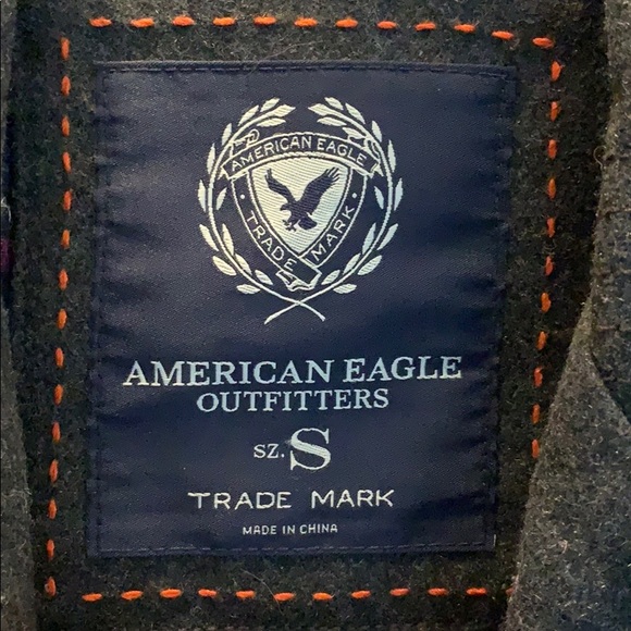 American Eagle insulated wool pea coat - Picture 2 of 4